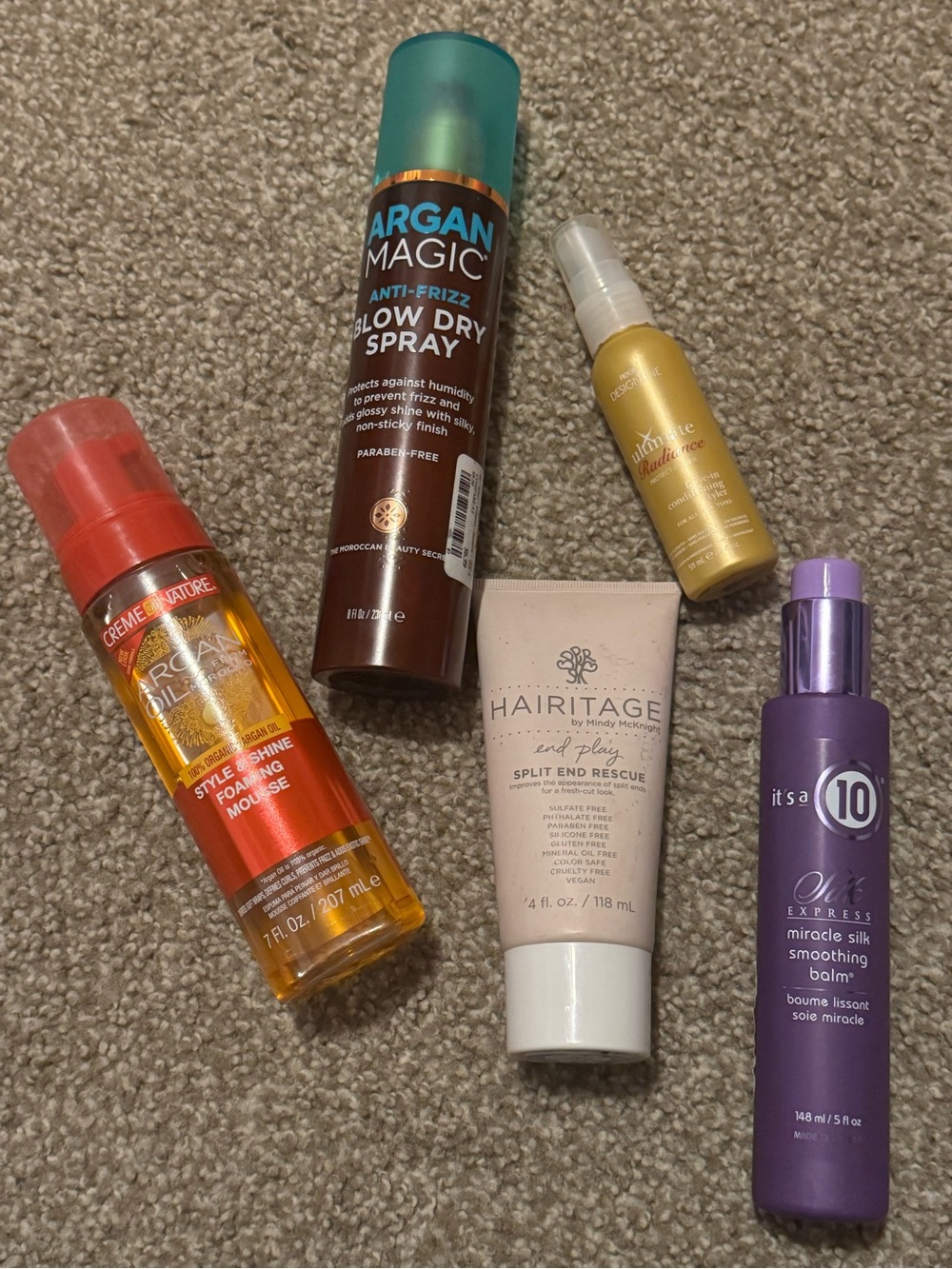 Bundle of Hair Products.